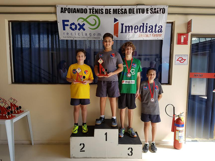 Leia mais sobre o artigo Saltenses garantem medalhas na 3ª Etapa da Liga Metropolitana de Tênis de Mesa