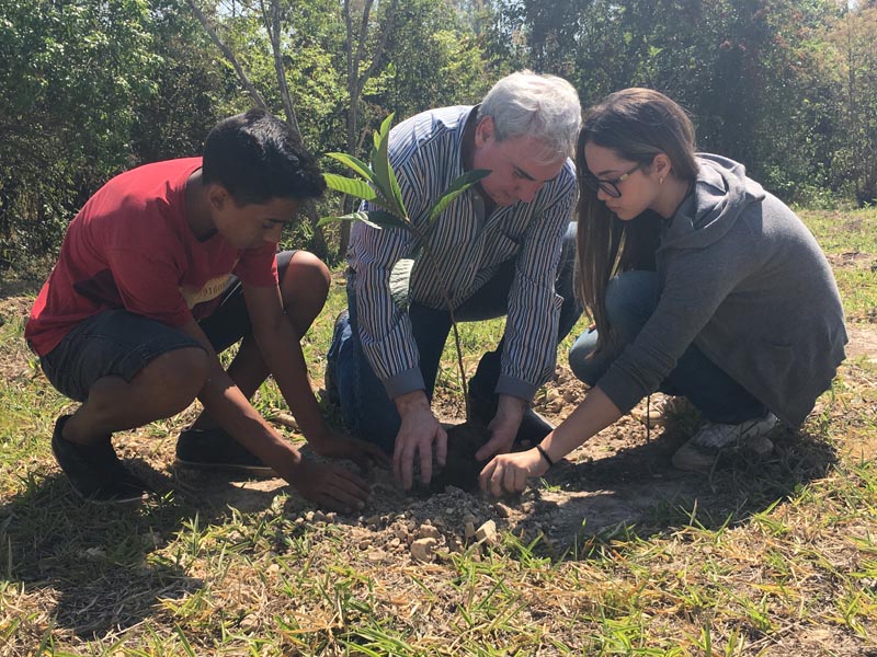 Leia mais sobre o artigo Prefeito de Salto participa de plantio de mudas em comemoração do Dia da Árvore