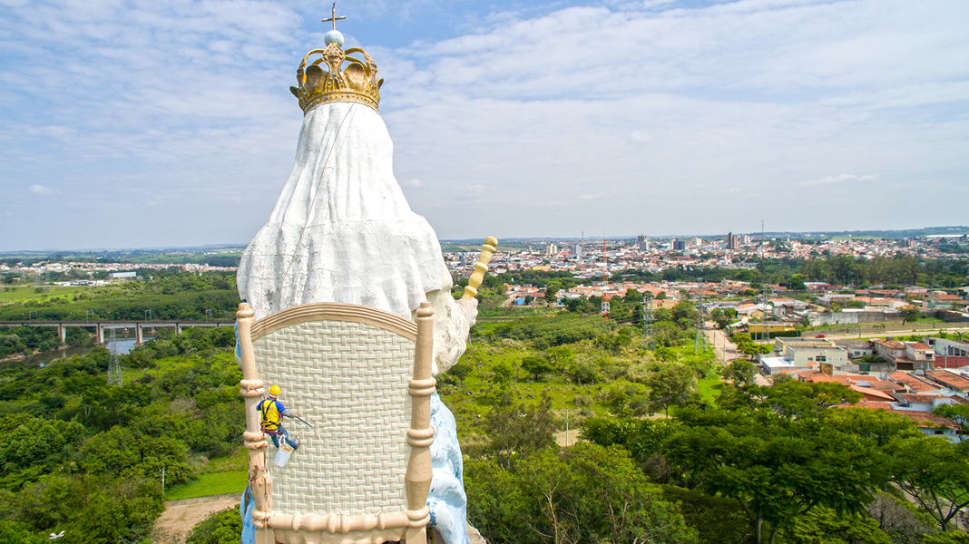 Leia mais sobre o artigo Entrega de revitalização do Monumento à Padroeira terá missa campal, nesta sexta-feira