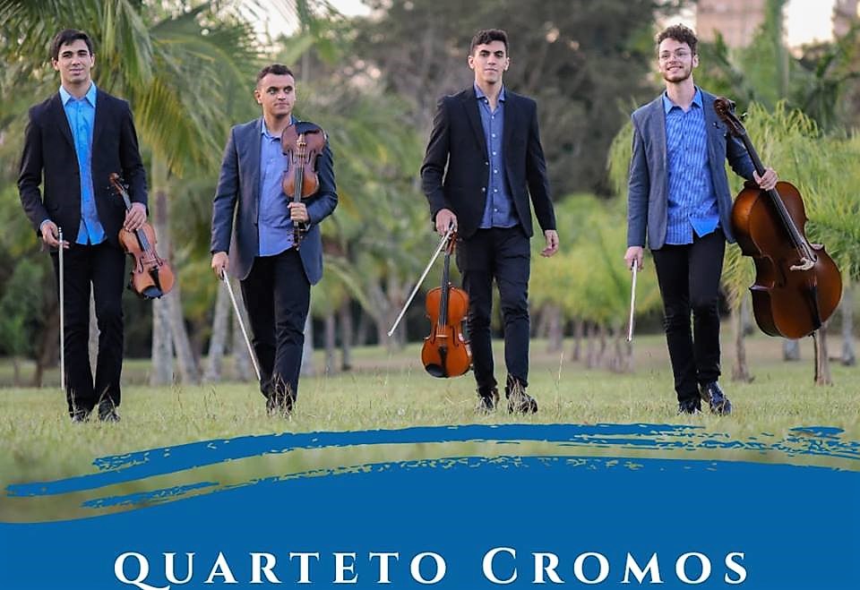 Leia mais sobre o artigo Quarteto Cromos se apresenta no Auditório “Maestro Gaó”