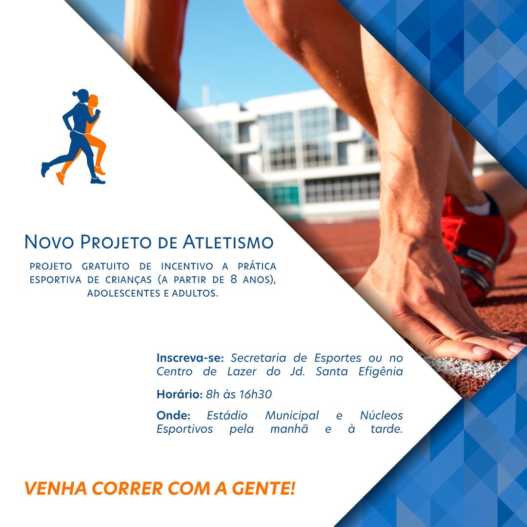 Leia mais sobre o artigo Prefeitura de Salto inicia novo projeto de Atletismo no município