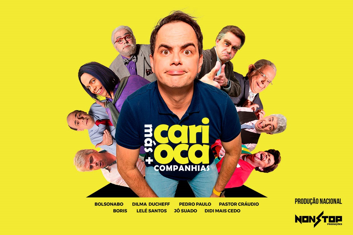 Leia mais sobre o artigo Sala Palma de Ouro recebe o espetáculo “Más Companhias”, com o comediante Carioca