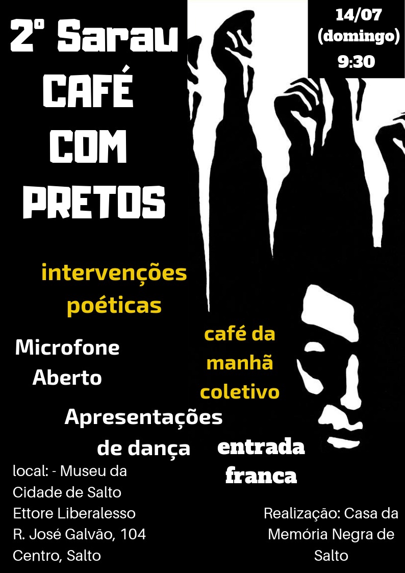 Leia mais sobre o artigo Museu Ettore Liberalesso receberá o 2º Sarau “Café com Pretos”