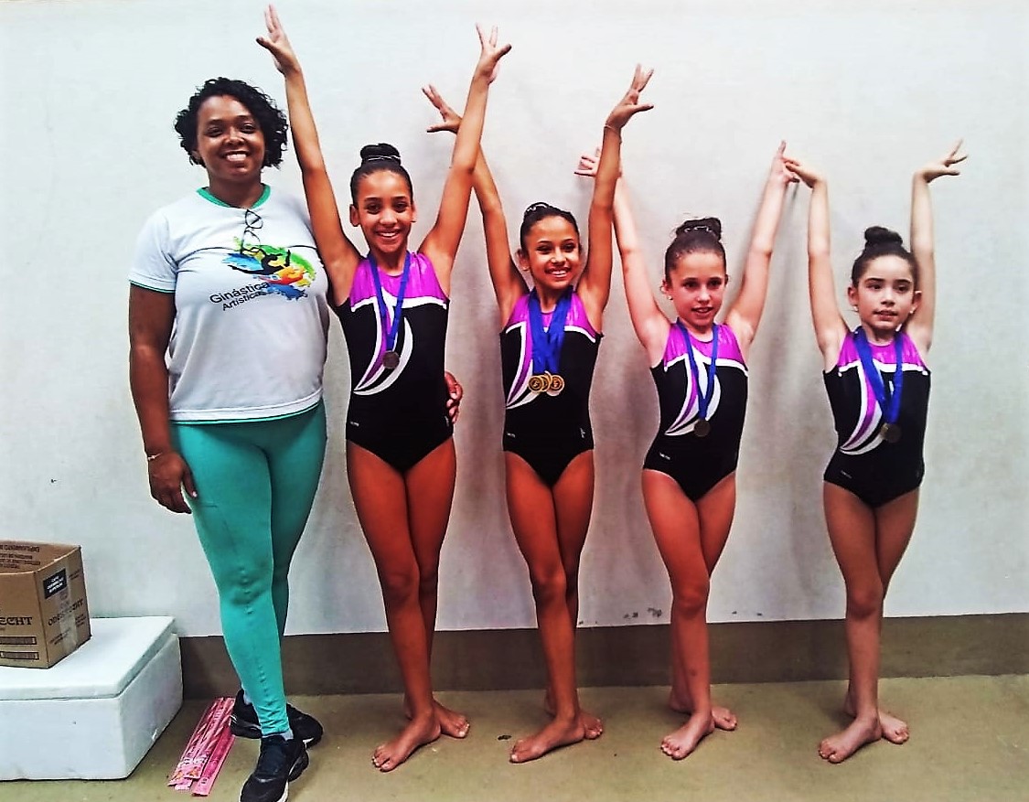 Leia mais sobre o artigo Equipe de Ginástica Artística de Salto é destaque em competição infantil