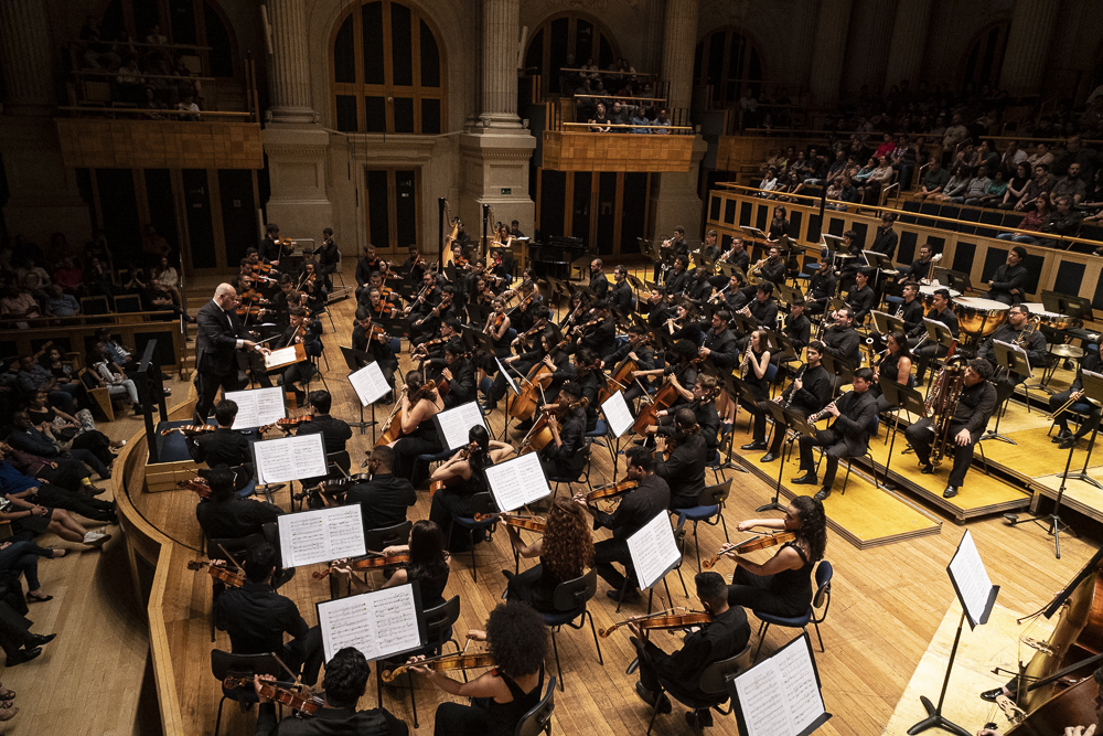 Leia mais sobre o artigo Orquestra Jovem do Estado de São Paulo se apresenta na Sala Palma de Ouro