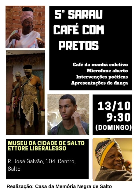 Leia mais sobre o artigo 5º Sarau “Café com Pretos” ´é realizado no Museu “Ettore Liberalesso”