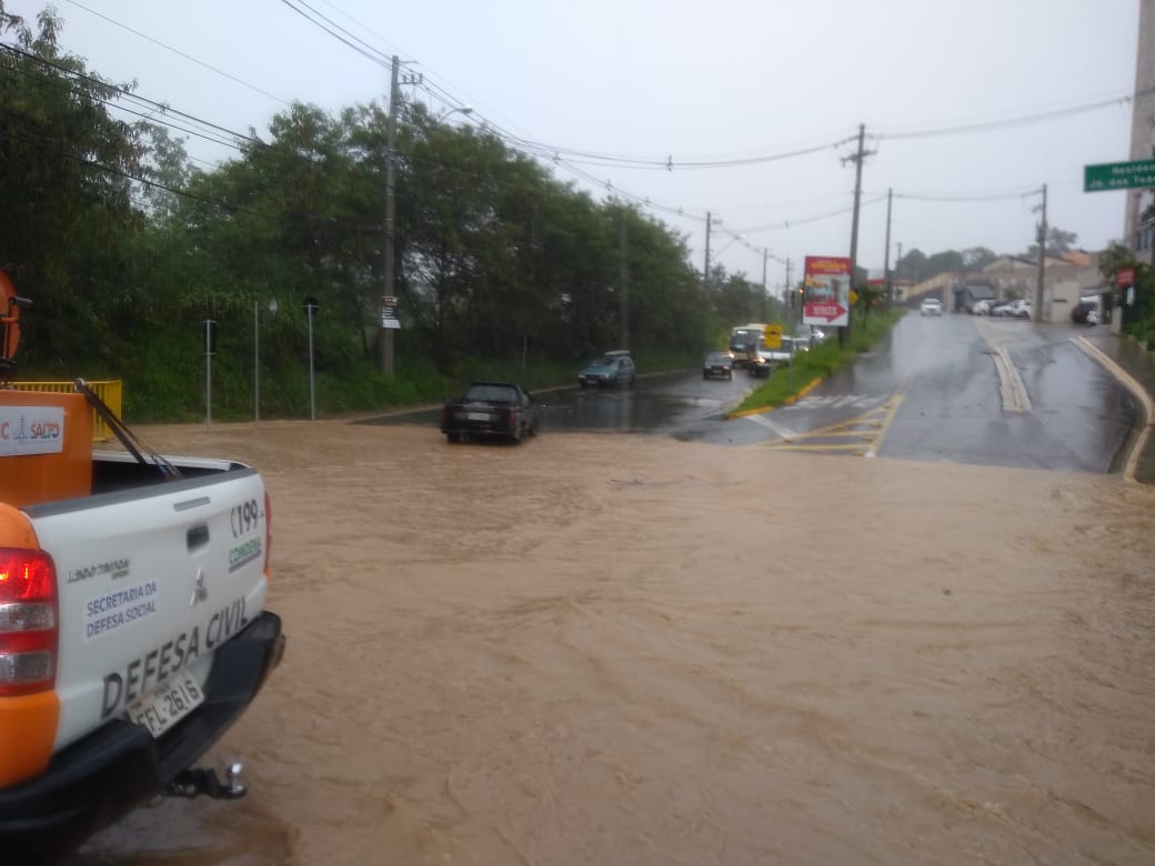 Leia mais sobre o artigo Defesa Civil presta atendimento em áreas alagadas pela chuva em Salto