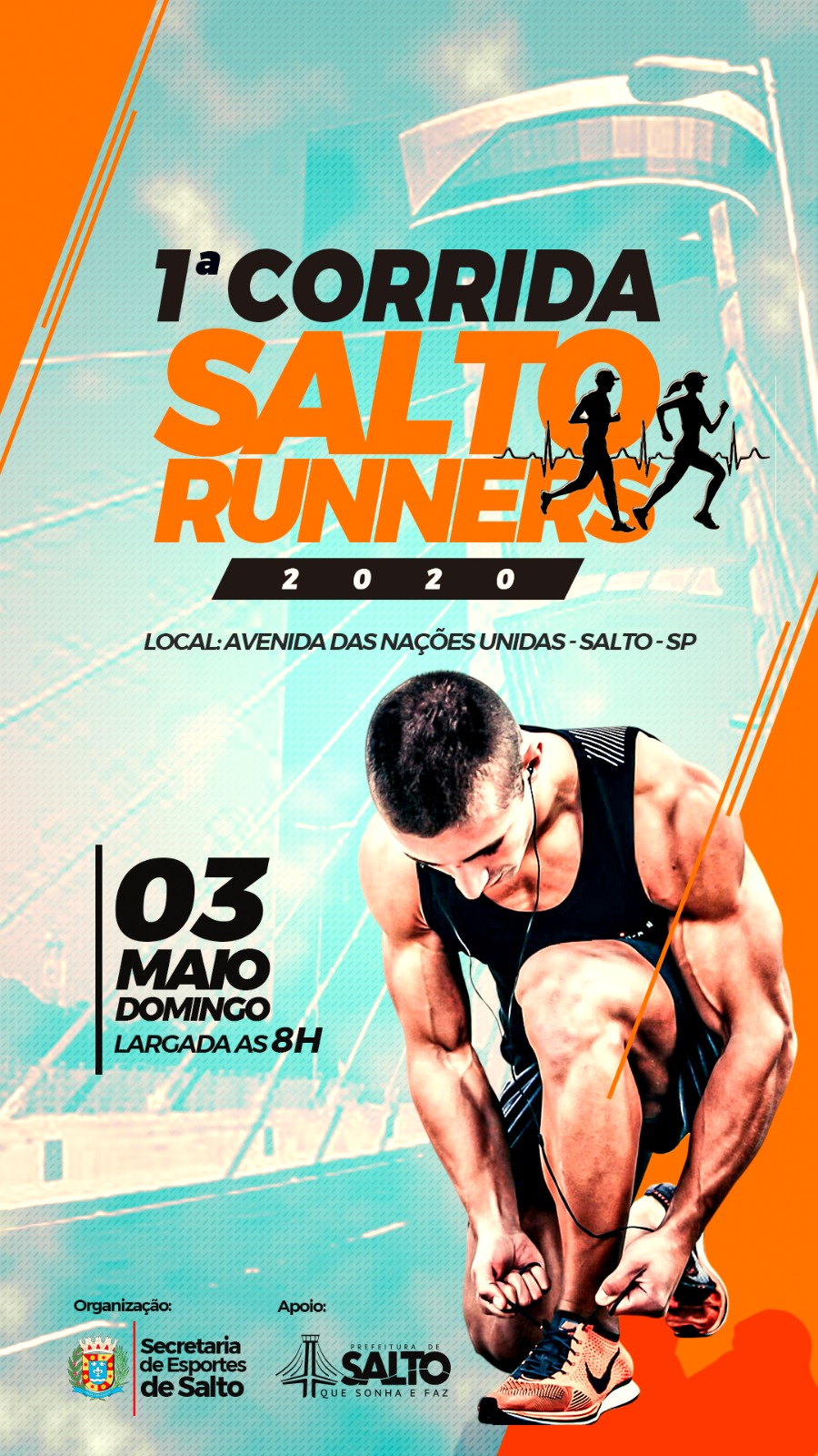 Leia mais sobre o artigo 1ª Corrida Salto Runners acontece em maio