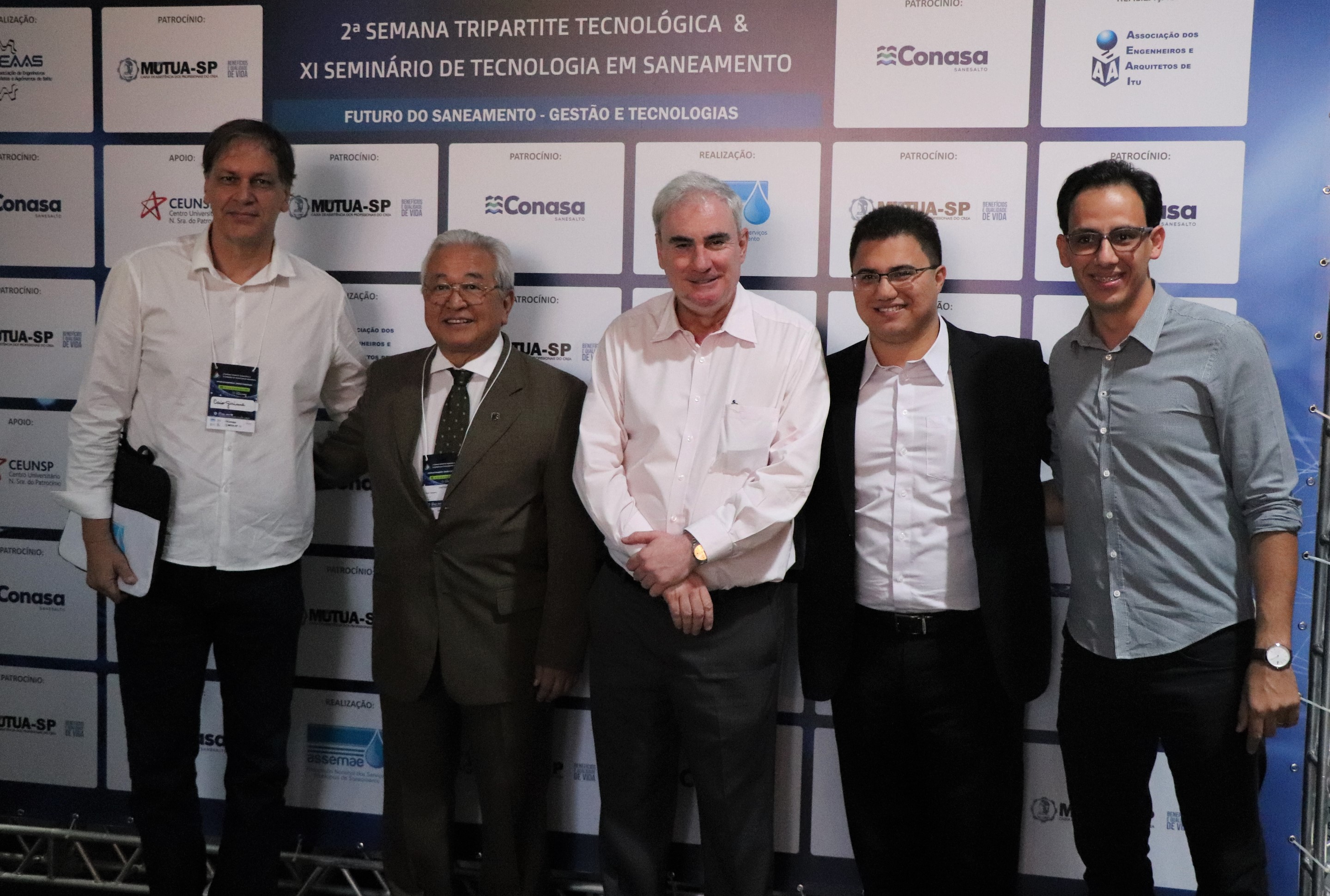 Leia mais sobre o artigo Prefeito Geraldo Garcia participa da abertura do XI Seminário de Tecnologia em Saneamento e II Semana Tripartite Tecnológica