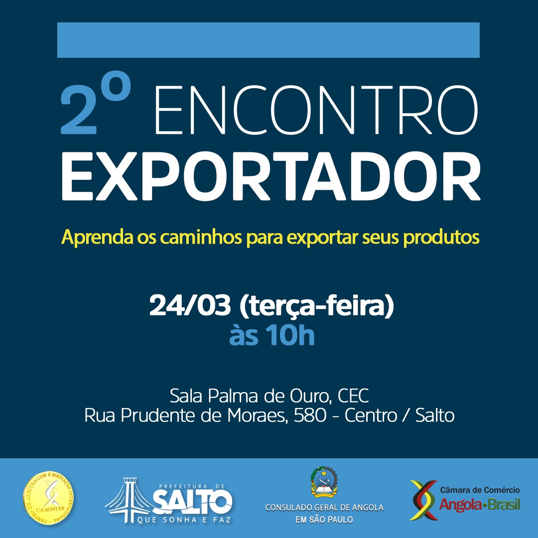 Leia mais sobre o artigo Prefeitura promove evento para fomentar a exportação em Salto