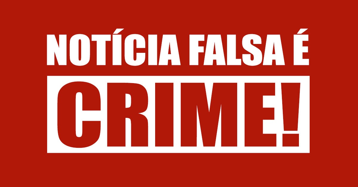Leia mais sobre o artigo Atenção: Notícia Falsa é CRIME!