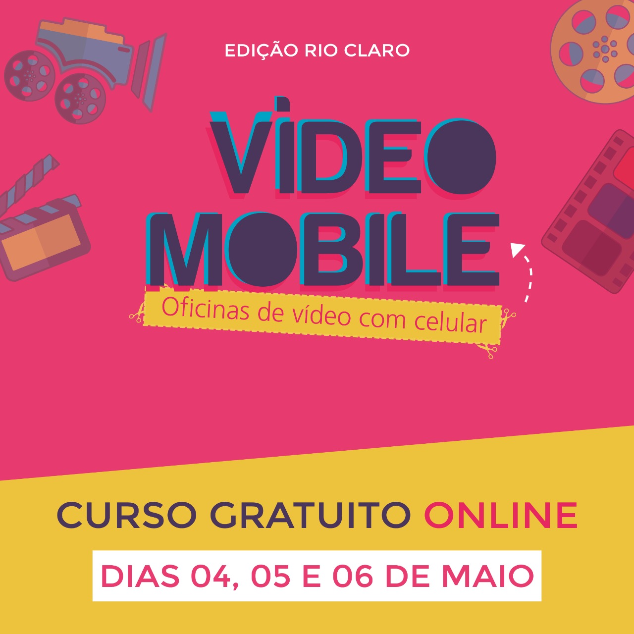 Leia mais sobre o artigo Casa da Cultura abre inscrições para minicurso online gratuito de audiovisual