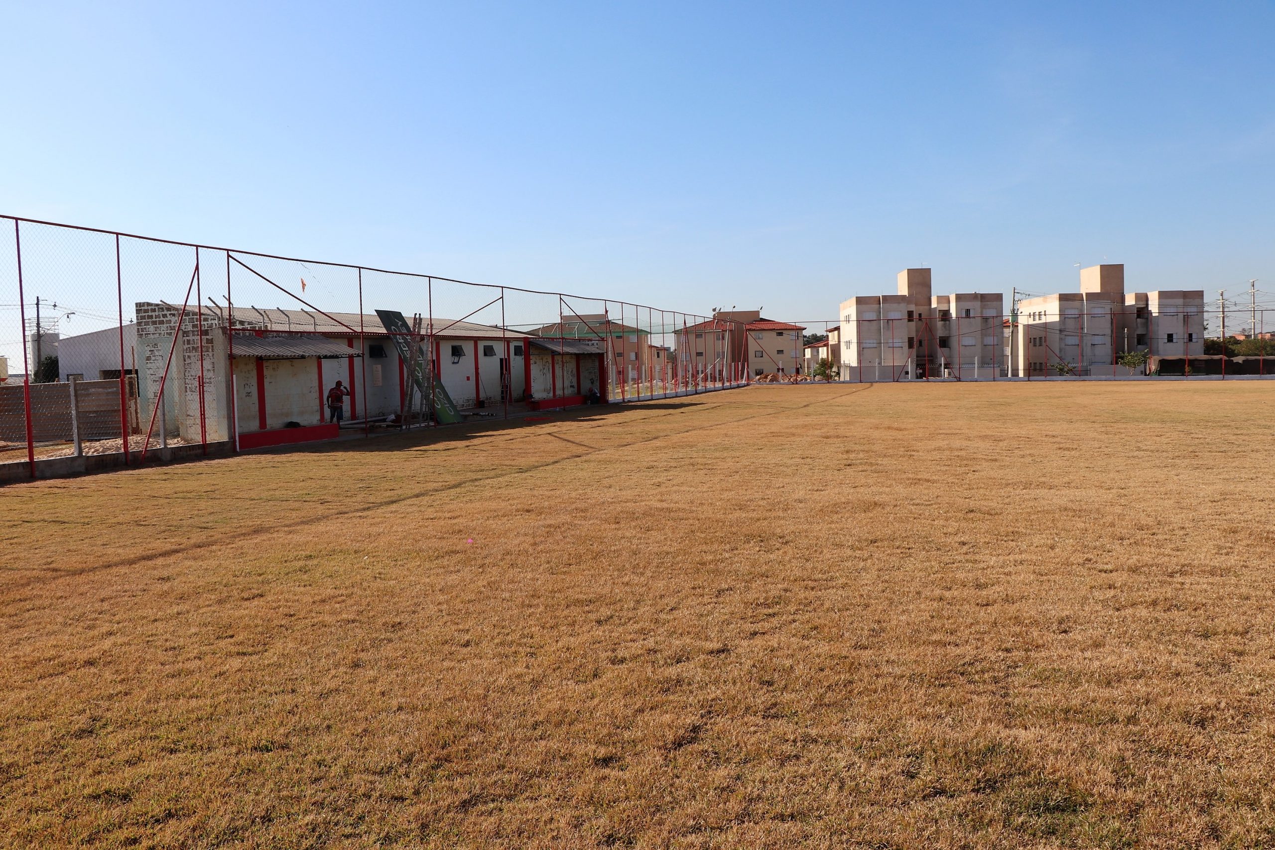 Leia mais sobre o artigo Área de Esportes e Lazer do Jardim Marília segue com as obras de melhoria