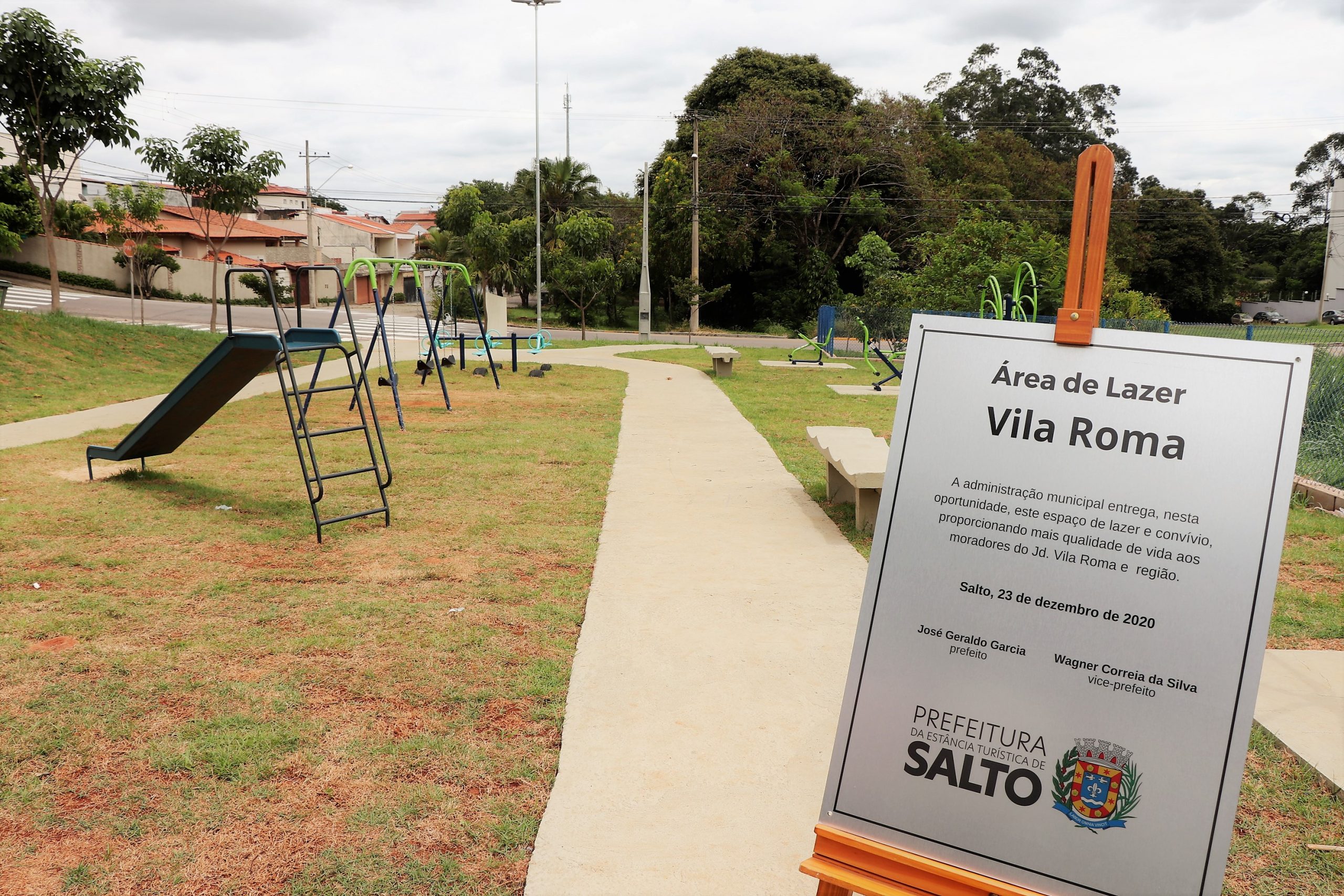 Leia mais sobre o artigo Prefeitura de Salto entrega área de lazer do Vila Roma