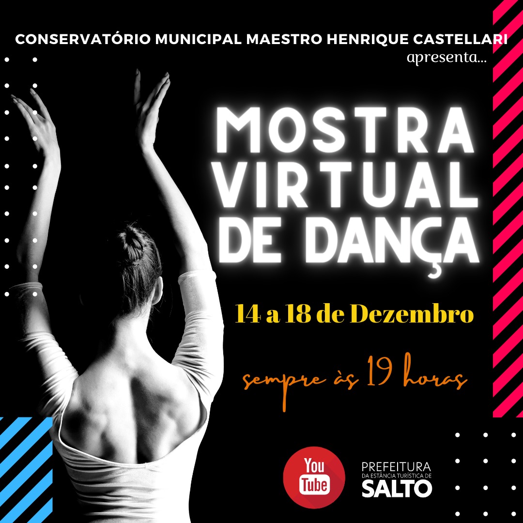 Leia mais sobre o artigo Conservatório apresenta Mostra de Dança Virtual