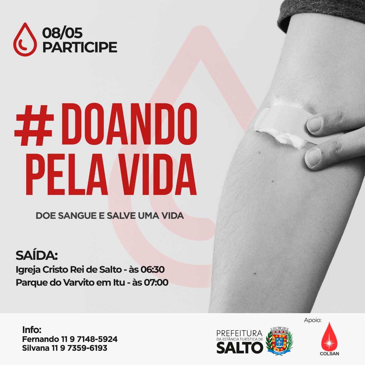 Leia mais sobre o artigo Doe sangue e salve uma vida!