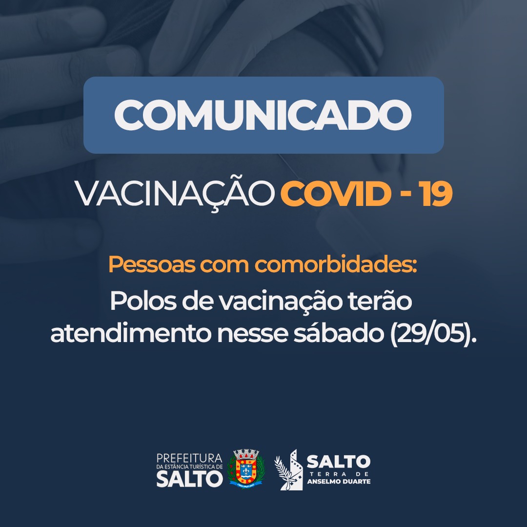 Leia mais sobre o artigo Vacinação COVID-19 – Comunicado