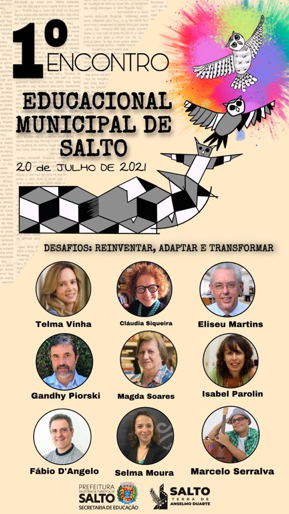 Leia mais sobre o artigo 1º Encontro Educacional Municipal de Salto terá como tema “Desafios: Reinventar, Adaptar e Transformar”