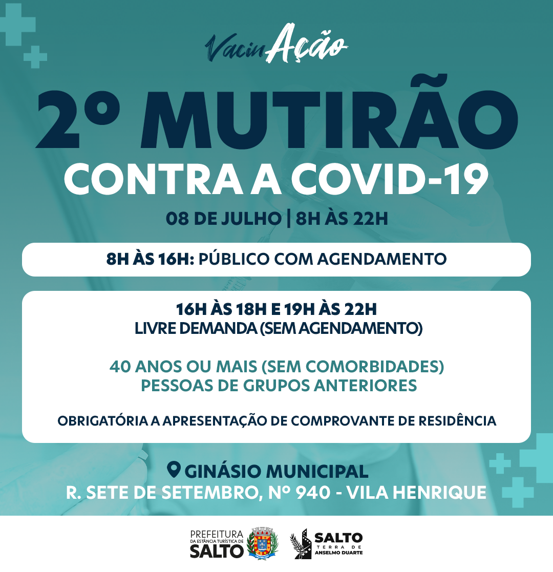 Leia mais sobre o artigo 2º Mutirão contra a COVID-19