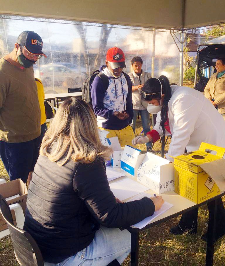 Leia mais sobre o artigo Nessa semana a Prefeitura de Salto ofereceu, no Espaço POP, diversos serviços de Saúde