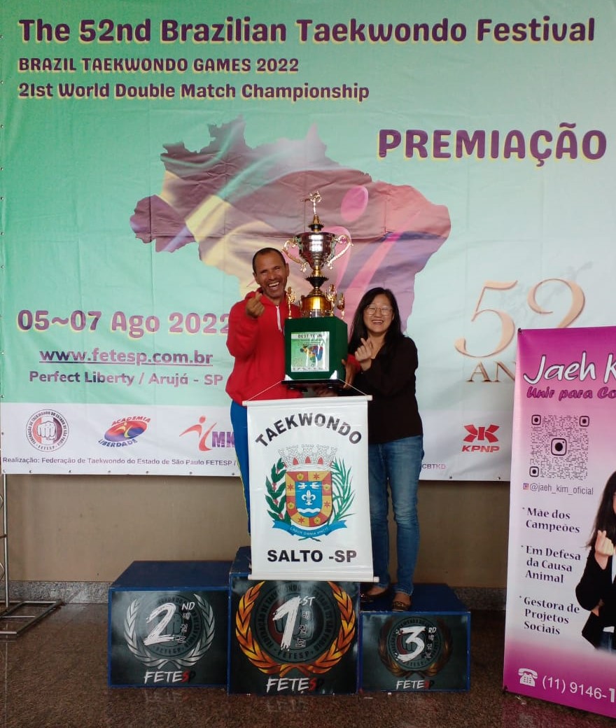 Leia mais sobre o artigo SALTO CONQUISTA 24 MEDALHAS NO “THE 52ND BRAZIL GAMES DE TAEKWONDO”