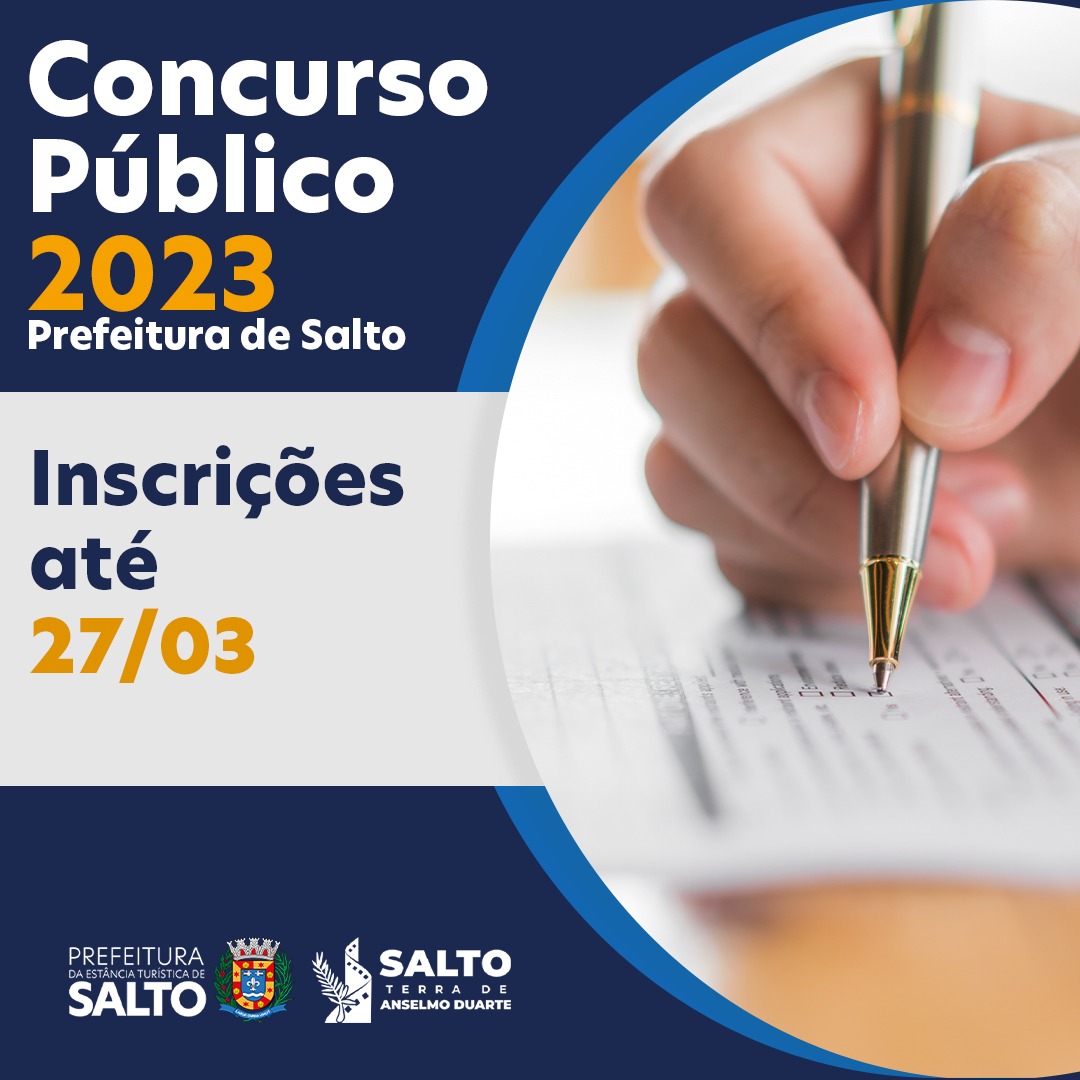 Leia mais sobre o artigo Seguem abertas as inscrições para o Concurso Público da Prefeitura