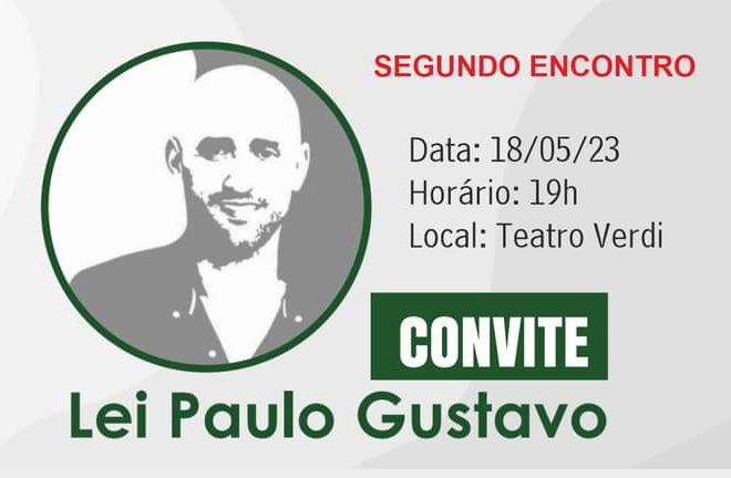 Leia mais sobre o artigo 2ª Escuta Pública da Lei Paulo Gustavo acontece nesta quinta-feira (18)