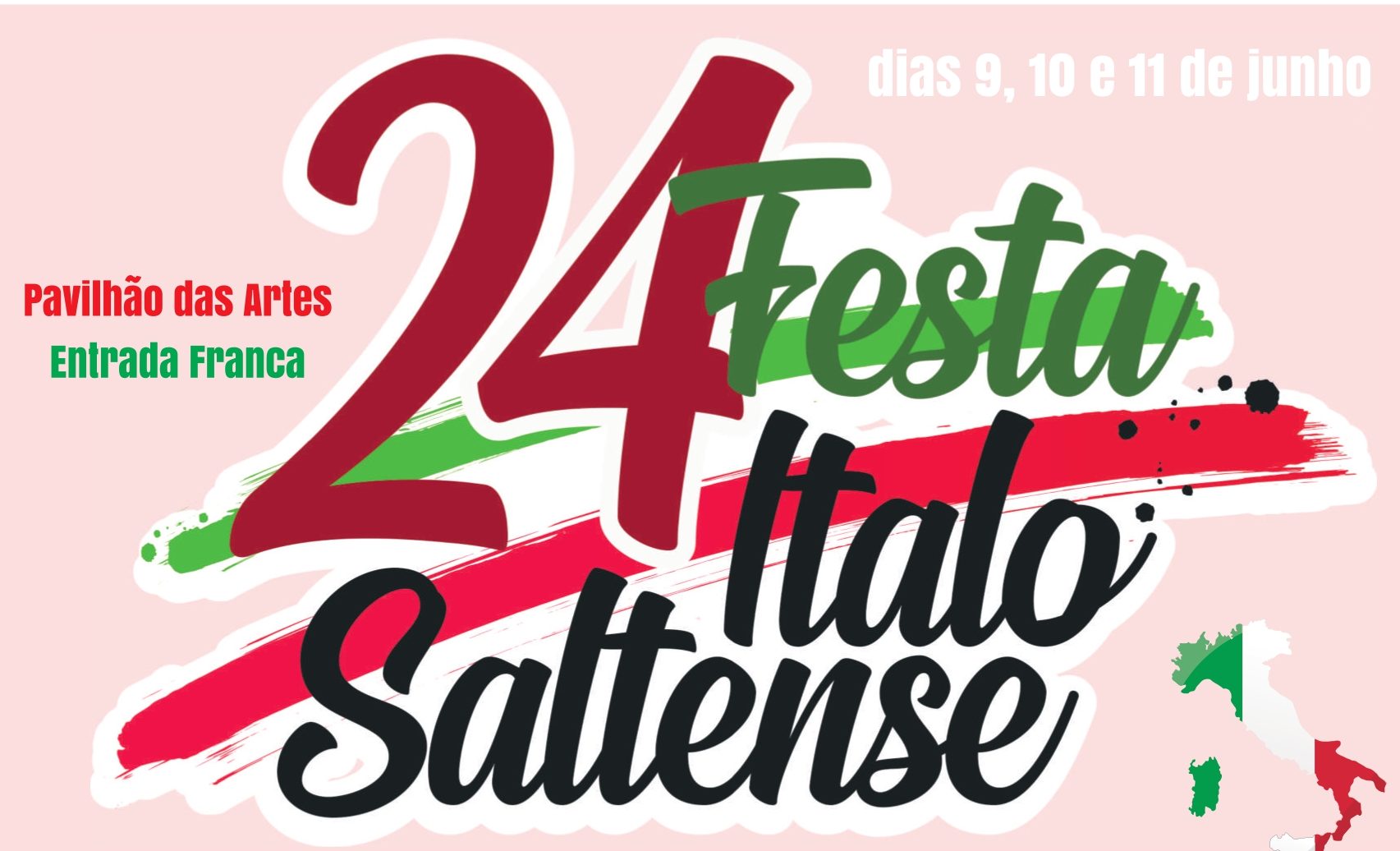 Leia mais sobre o artigo 24ª Festa Ítalo Saltense acontece dias 9, 10, 11 de junho no Pavilhão das Artes