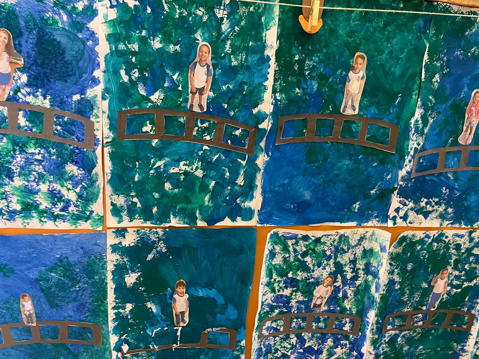 Leia mais sobre o artigo Releitura das obras de Monet é tema de atividade das crianças do CEMUS II