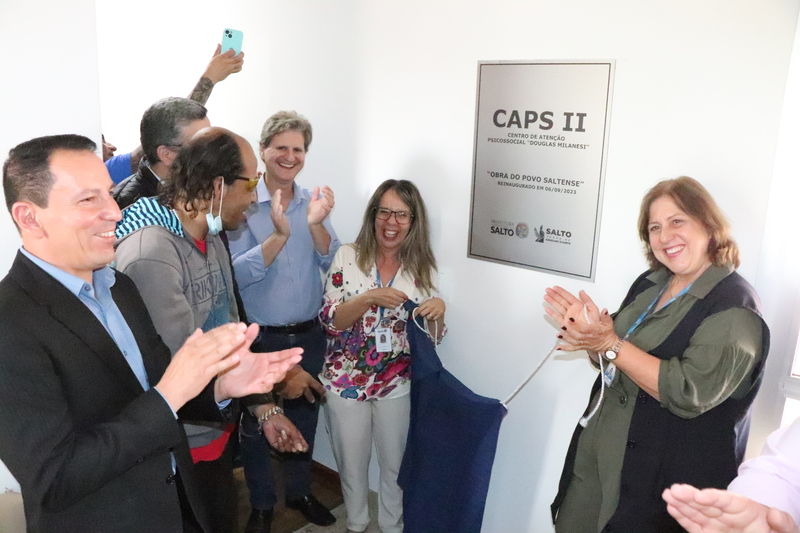 Leia mais sobre o artigo Prefeitura inaugura novas instalações do CAPS II – Centro de Atenção Psicossocial Douglas Milanesi