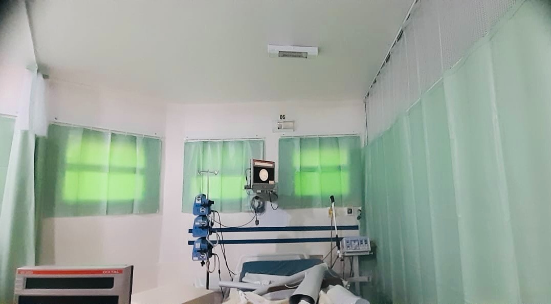 Leia mais sobre o artigo Leitos da UTI do Hospital Municipal são contemplados com novas cortinas