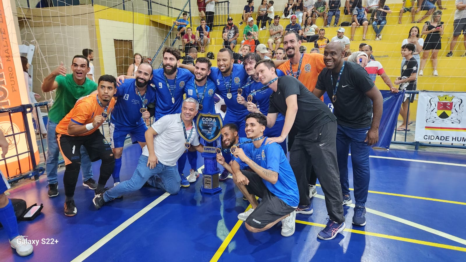 Leia mais sobre o artigo Equipe de Salto é campeã da Copa Record de futsal Série Ouro