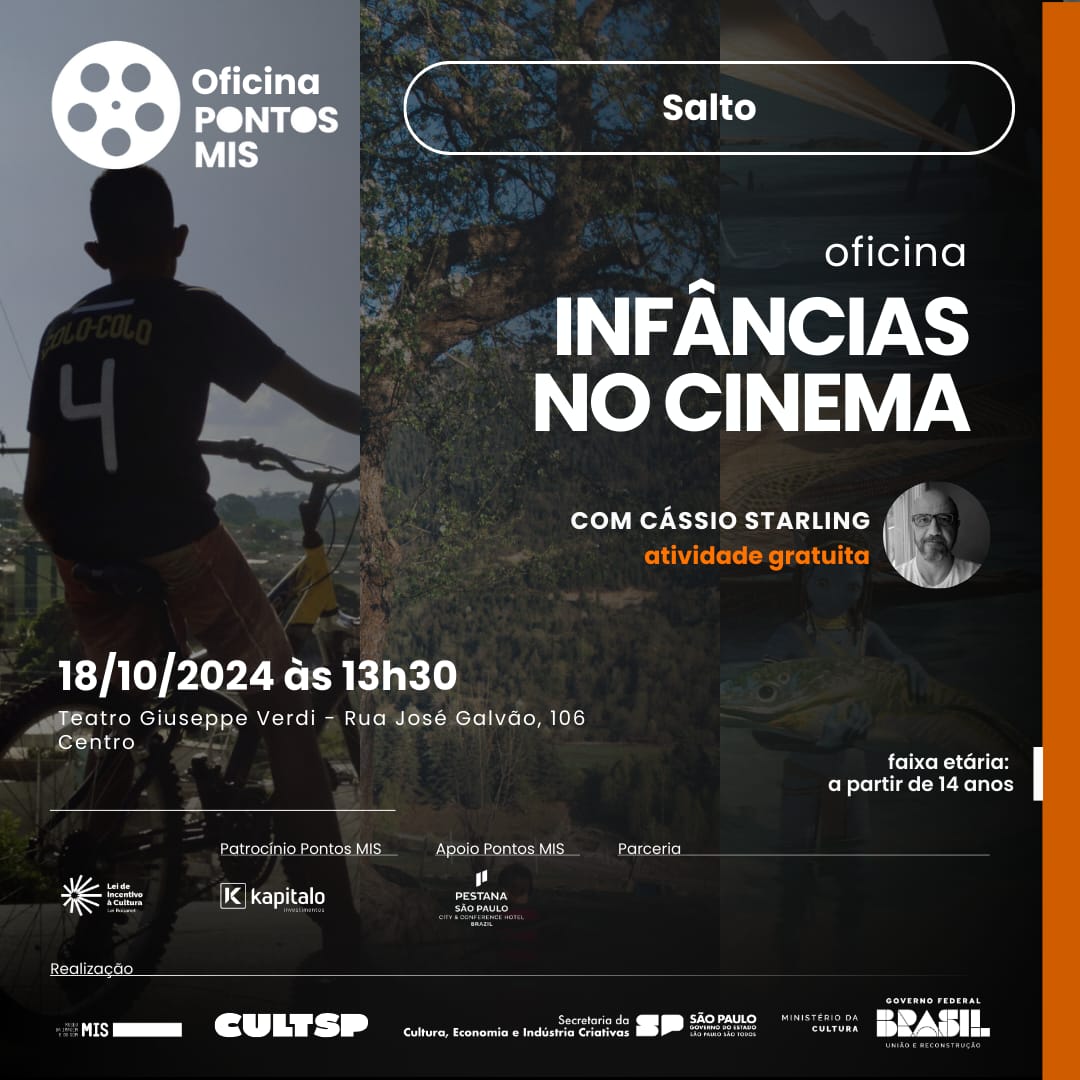 Leia mais sobre o artigo Ponto MIS: oficina gratuita discute a infância no Cinema