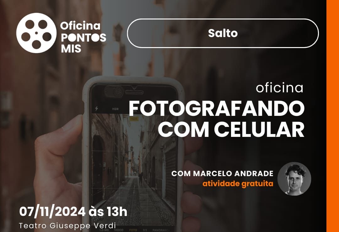 Leia mais sobre o artigo Oficina gratuita ensina fotografia por meio do celular