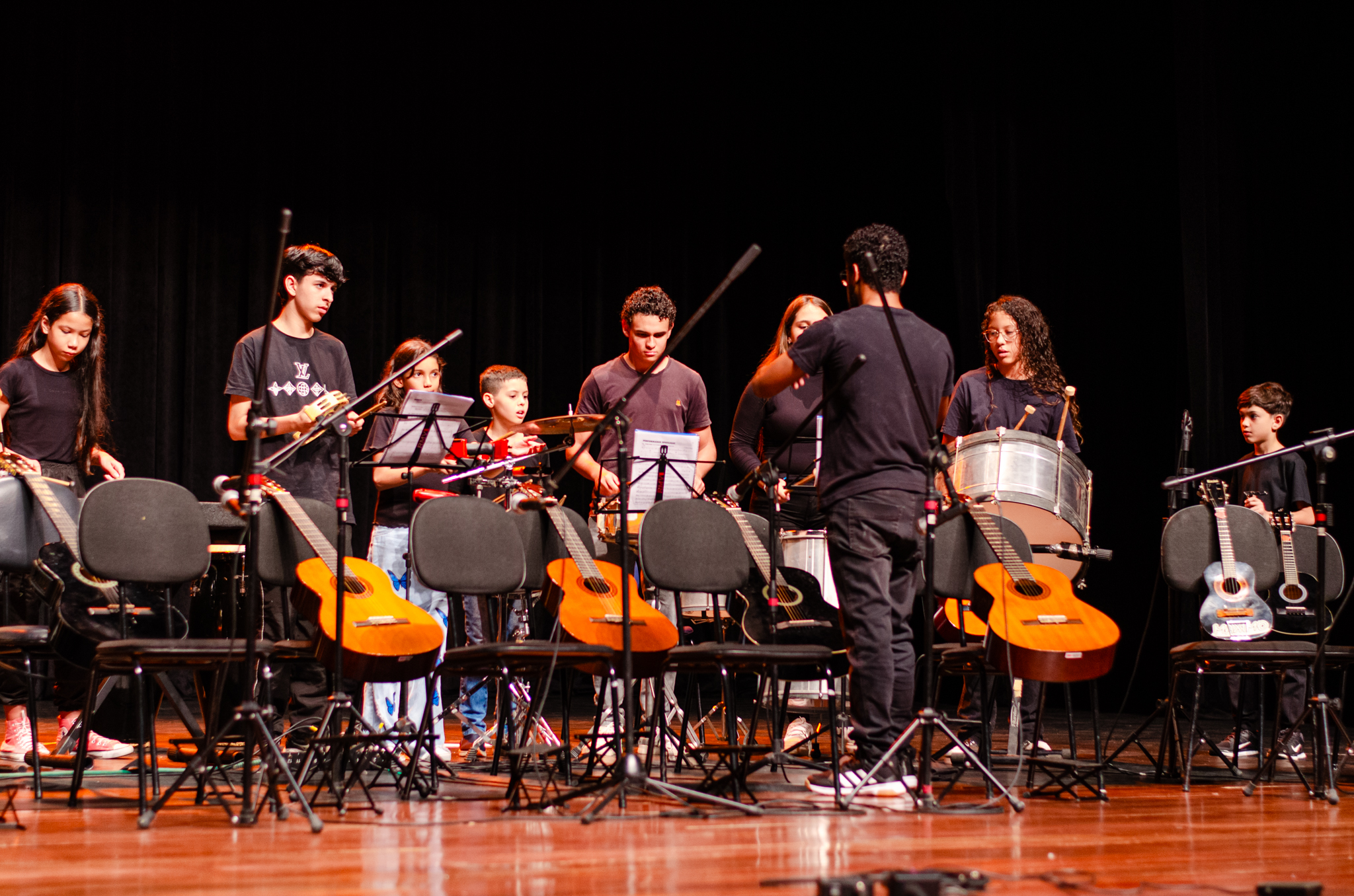 Fotos: Projeto Guri em Salto realiza apresentação na Sala Palma de Ouro