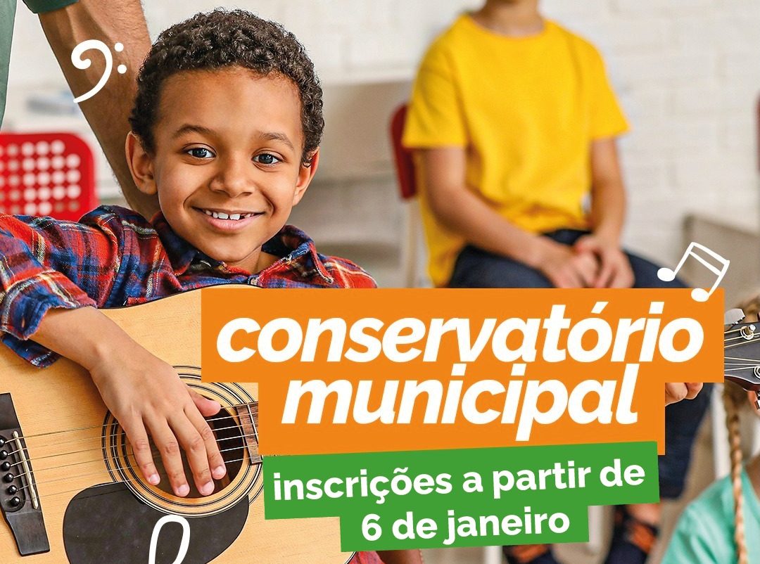 Leia mais sobre o artigo Conservatório oferece 324 vagas para cursos de dança, musicalização, instrumentos e canto