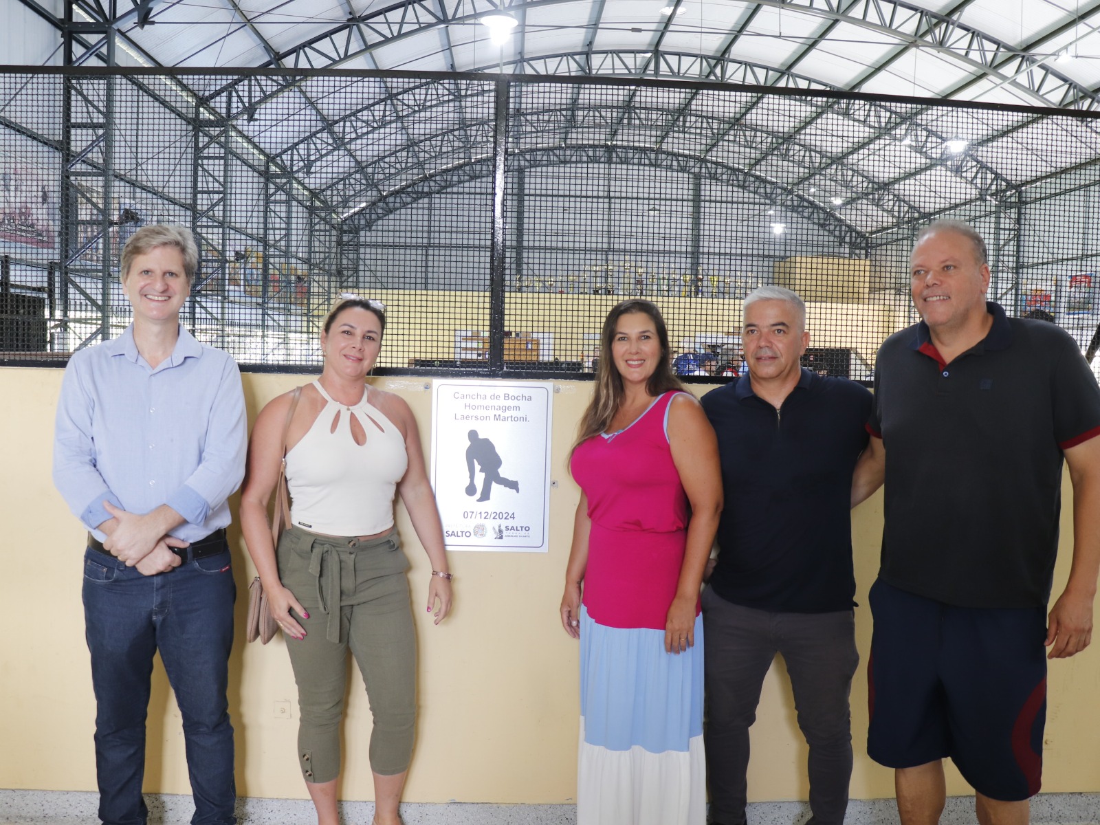 Leia mais sobre o artigo Canchas da Arena de Bocha são nomeadas em homenagem a dois cidadãos ilustres