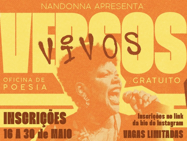 Leia mais sobre o artigo Estão abertas as inscrições para a oficina gratuita de poesia e expressão corporal