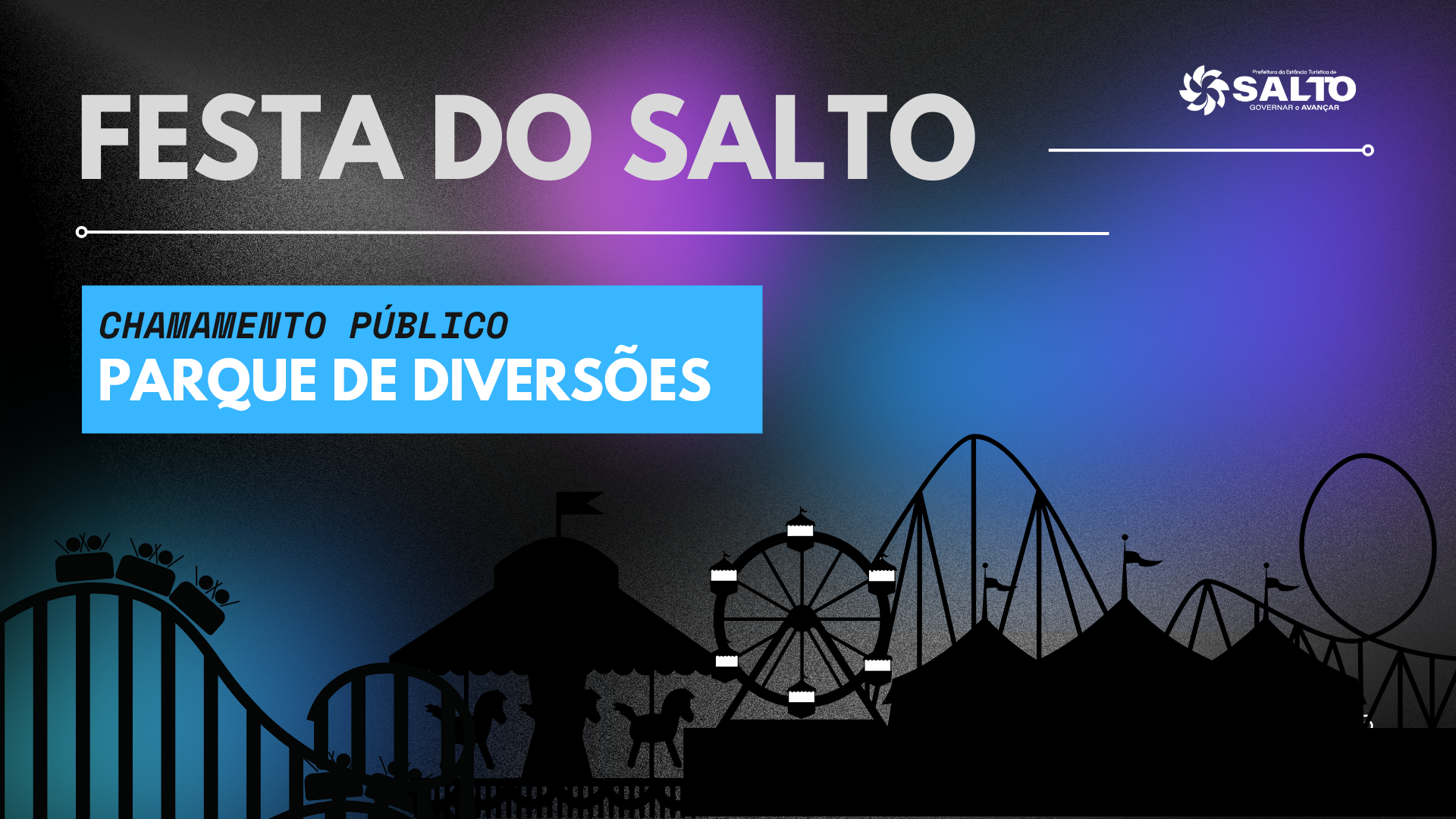 Leia mais sobre o artigo Está aberto o Edital para funcionamento de parque de diversões na Festa do Salto