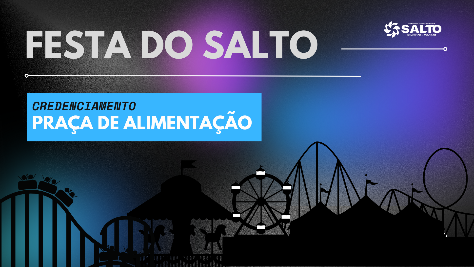 Leia mais sobre o artigo Está aberto o Edital de credenciamento de entidades para a Festa do Salto