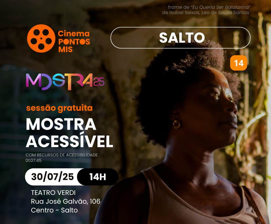 Leia mais sobre o artigo Ponto Mis em Salto exibe Mostra Livre de Cinema entre os dias 16 e 30 de julho