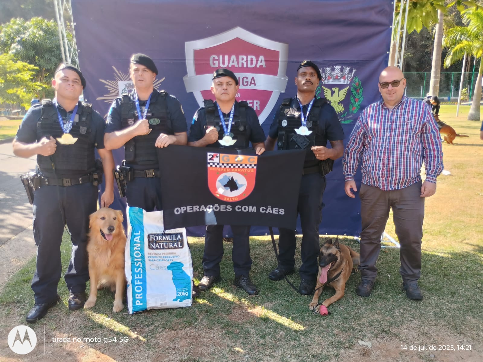 Leia mais sobre o artigo Grupo de Operações com Cães da GCM é destaque estadual